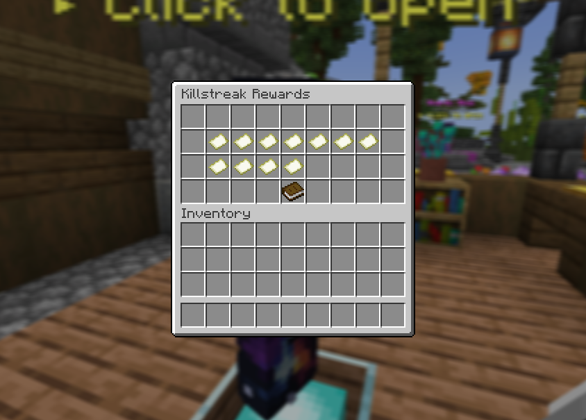 Killstreak rewards GUI