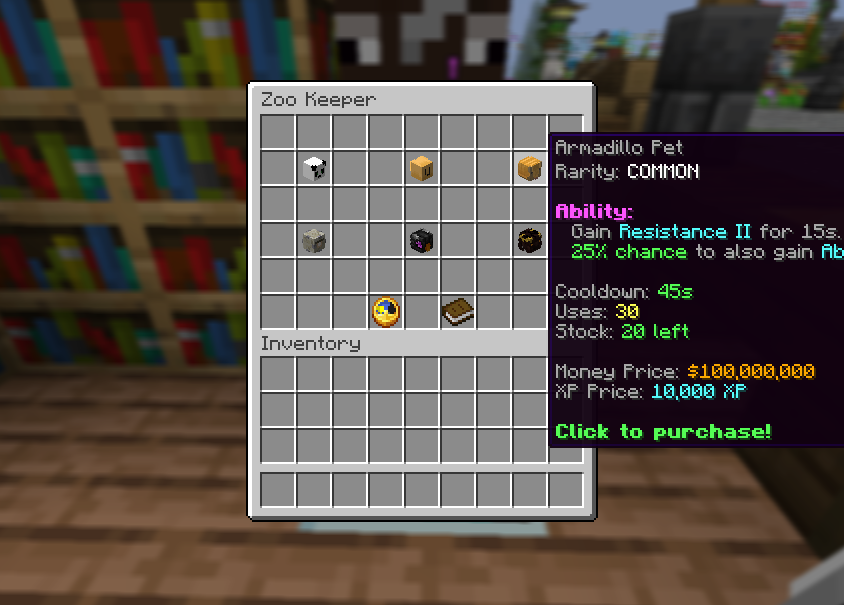 Pet shop zoo keeper GUI