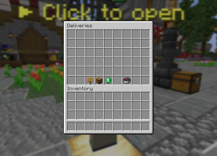 MailDelivery deliveries inbox GUI