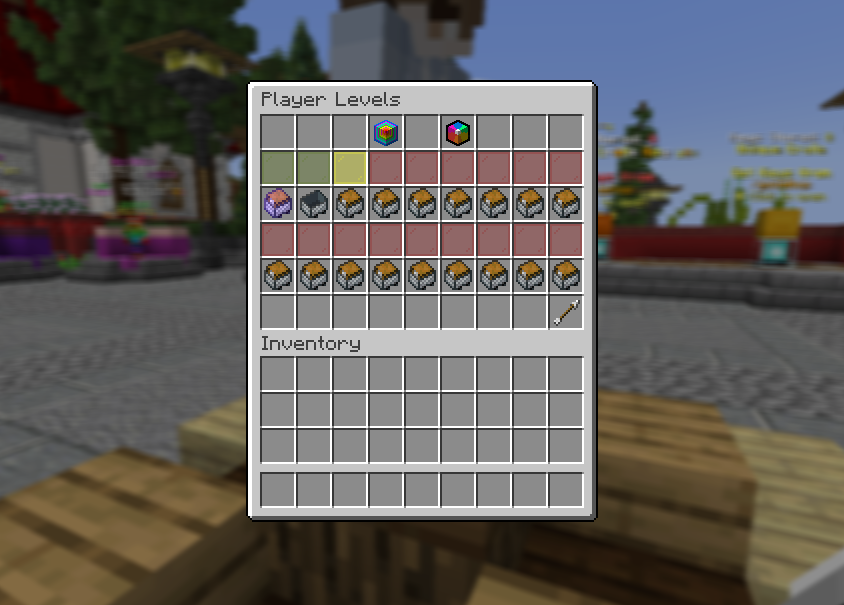 PlayerLevel player levels GUI